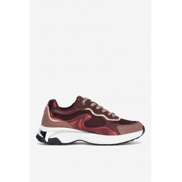 Pantofi dama  5905588924906 - Piele intoarsa - Rosu