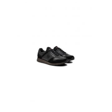 Pantofi sport barbati  304524202 - Piele naturala - Negru