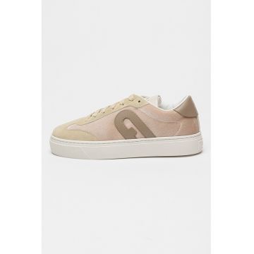 Pantofi sport cu insertii de piele intoarsa Enjoy
