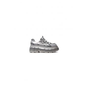 Pantofi sport dama  304187940 - Sintetic - Argintiu