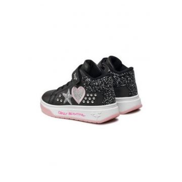 Pantofi sport dama  304321023 - Piele ecologica - Negru - Negru