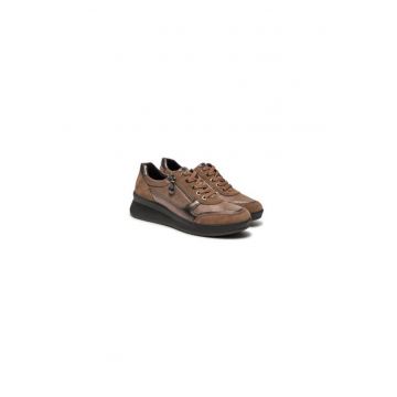 Pantofi sport dama  304531187 - Piele naturala - Maro