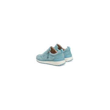 Pantofi sport dama  304663710 - Piele naturala - Albastru