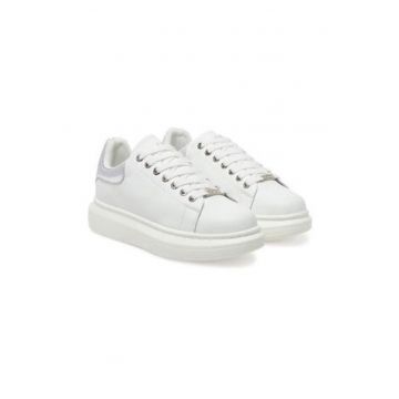 Pantofi sport dama  305063052 - Piele naturala - Alb - Alb
