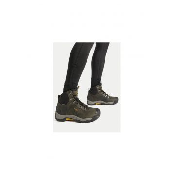 Bocanci trekking barbati  197978458 - Sintetic - Gri