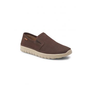 Pantofi barbati -  470564 - Piele nabuc - Maro