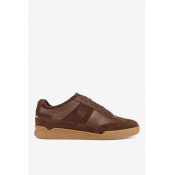 Pantofi barbati  5905588938774 - Piele intoarsa - Maro