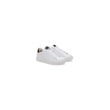 Pantofi sport barbati  304633782 - Piele naturala - Alb
