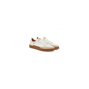 Pantofi sport barbati  304903366 - Piele naturala - Alb