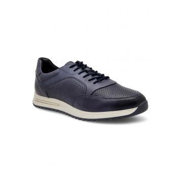 Pantofi sport barbati -  449393 - Piele naturala - Albastru