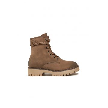 Pantofi sport dama -  25206 - Piele ecologica - Maro