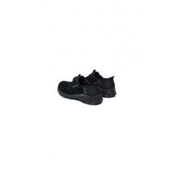 Pantofi sport dama  304123290 - Piele naturala - Negru