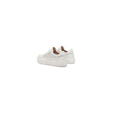 Pantofi sport dama  304664236 - Piele naturala - Alb