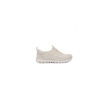 Pantofi sport dama  304739910 - Textil - Alb