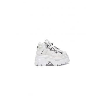 Pantofi sport dama  304874260 - Piele naturala - Alb