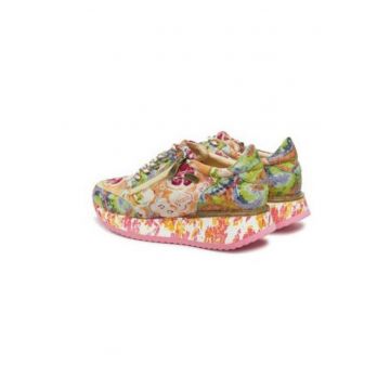 Pantofi sport dama  305012241 - Piele naturala - Multicolor - Multicolor