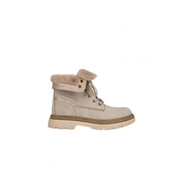 Pantofi sport dama -  58992 - Piele ecologica - Bej