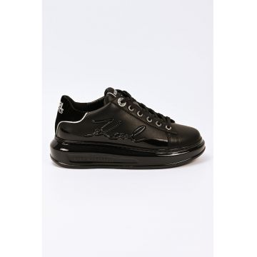 Pantofi sport din piele cu logo