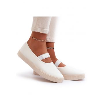 Sneakers de femei Big Star NN274601 Alb