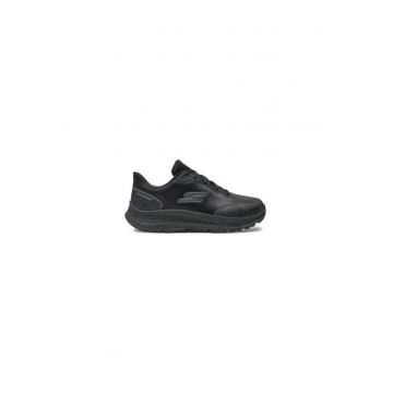 Pantofi gimnastica dama  303968342 - Textil - Negru