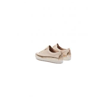 Pantofi sport dama  303662806 - Piele naturala - Bej