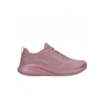 Pantofi sport dama  Bobs Squad Chaos - material textil - roz -