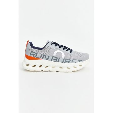 Pantofi sport din material textil cu talpa cu perforatii