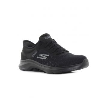 Pantofi sport  Slip-Ins - GO Walk 7 - Valin negri pentru femei Mărime: