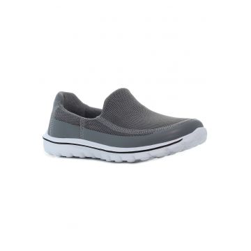 Pantofi sport slip-on de damă  - Momentoo W gri Mărime:
