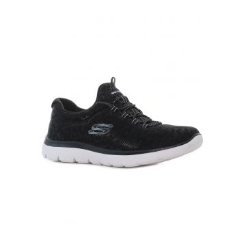 Pantofi sport  Summits - Sparkling Spots negri pentru femei Mărime: