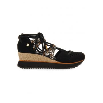 Pantofi sport wedge cu decupaje