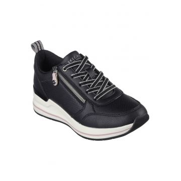 Skechers Billion 2 Side Lines 177335-BLK adidași damă cu șireturi 06974
