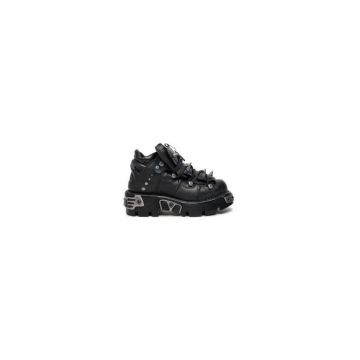 Ghete barbati  piele naturala - negru - 40
