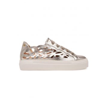 Pantofi sport dama  305288738 - Piele naturala - Auriu