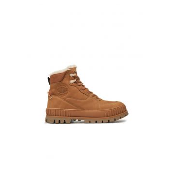 Pantofi sport dama -  53031 - Piele naturala - Maro