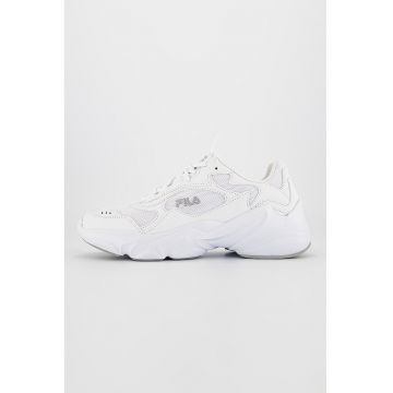 Pantofi sport de piele ecologica cu insertii textile Collene