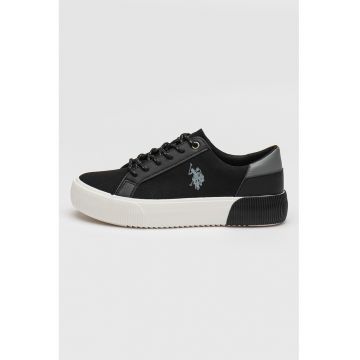 Pantofi sport din material textil cu logo Clint Glb 5FX