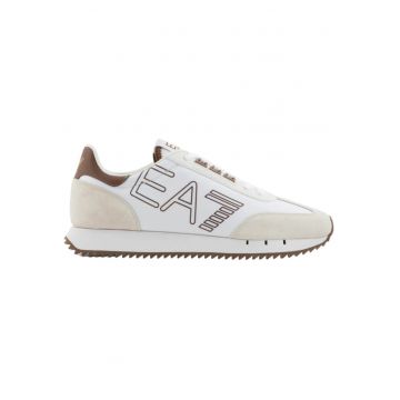 Pantofi sport  EA7 Black&White Vintage - XK257-X8X101-T526 33493 - Alb