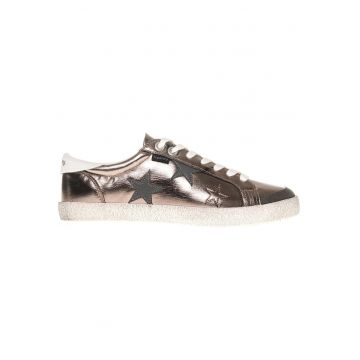 Pantofi sport cu aspect metalizat Super Sleek -