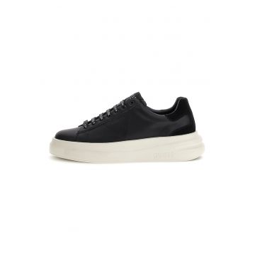 Pantofi sport cu insertii de piele intoarsa