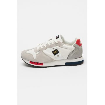 Pantofi sport cu insertii de piele intoarsa Queen