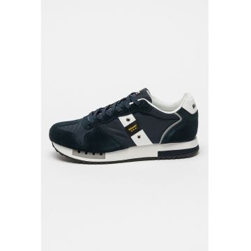 Pantofi sport cu insertii de piele intoarsa Queen