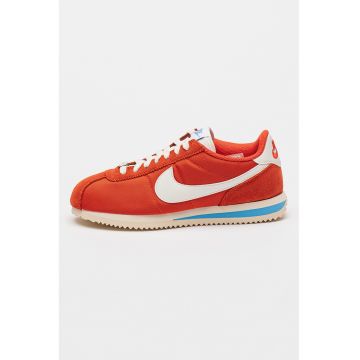 Pantofi sport cu insertii din piele intoarsa Cortez