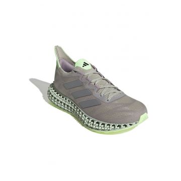 Pantofi sport dama  4DFWD 3 - textil/sintetic - pentru alergare - gri/verde