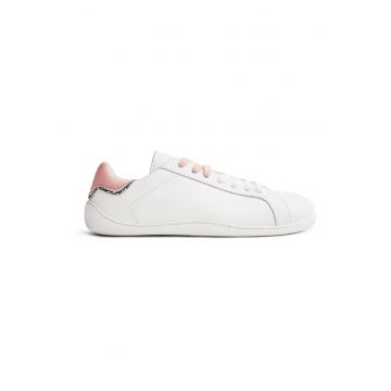 Pantofi sport de piele Barefoot - Alb