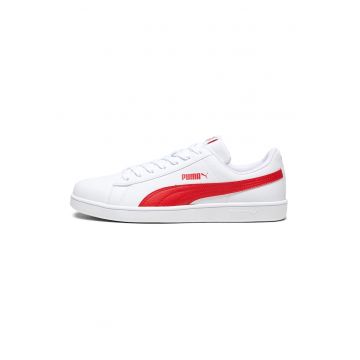 Pantofi sport de piele ecologica cu talpa plata