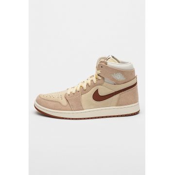 Pantofi sport din piele intoarsa cu logo - pentru baschet