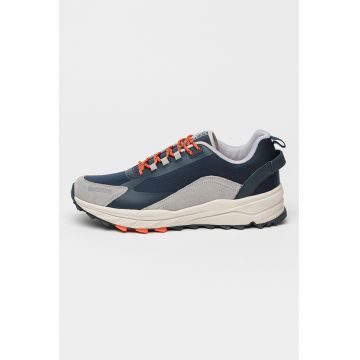 Pantofi sport din plasa cu garnituri din piele intoarsa Vortec