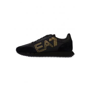 Pantofi sport Emporio Armani  Black&white Vintage X8X101XK2570M701Barbati Negru