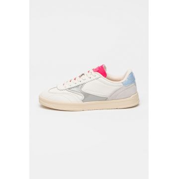 Pantofi sport low-cut din piele